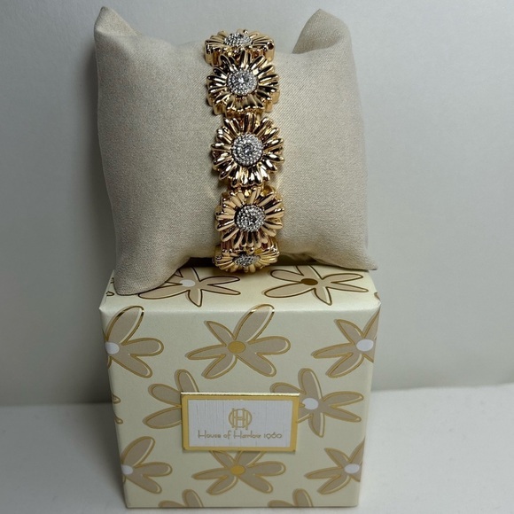 House of Harlow 1960 Stretch Bracelets Sunflower - Picture 7 of 9